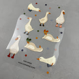 Bügelbildbogen - Gans oder garnicht