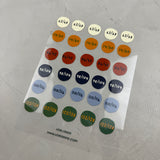 Bügelbildbogen - Doppelgrößen