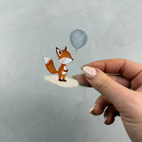 kleines Bügelbild - Vom Winde verweht