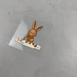 kleines Bügelbild -  wie am Schnürchen