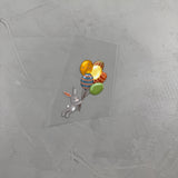 kleines Bügelbild - Ei believe I can fly/grauer Hase