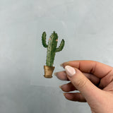 kleines Bügelbild - kleiner Kaktus