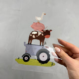 großes Bügelbild - Muhsikanten