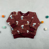 Oversize Sweatshirt - Mucksmäuschenstill (6-9 M)