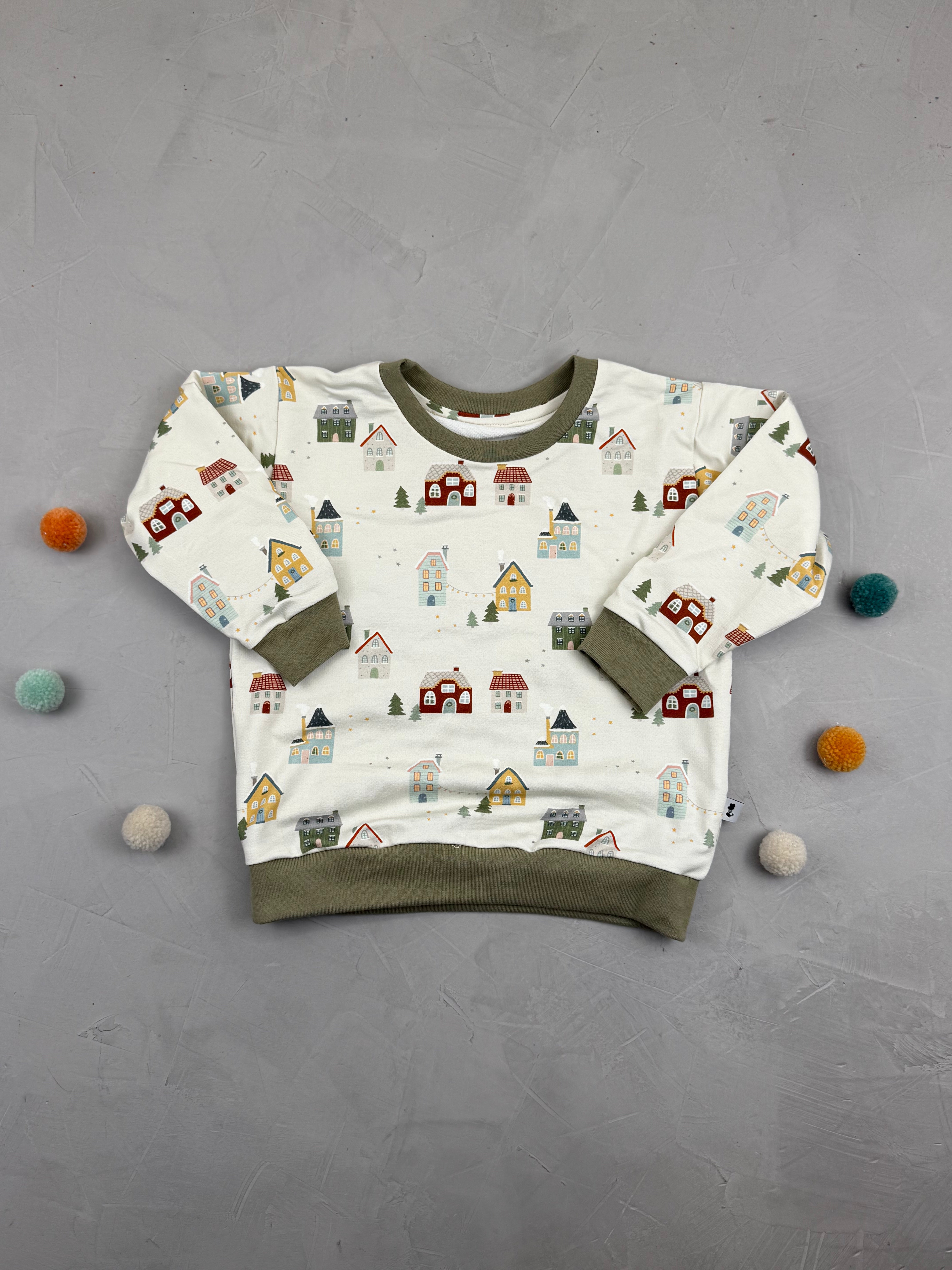 Oversize Sweatshirt - Winterwonderland (2-3 J)