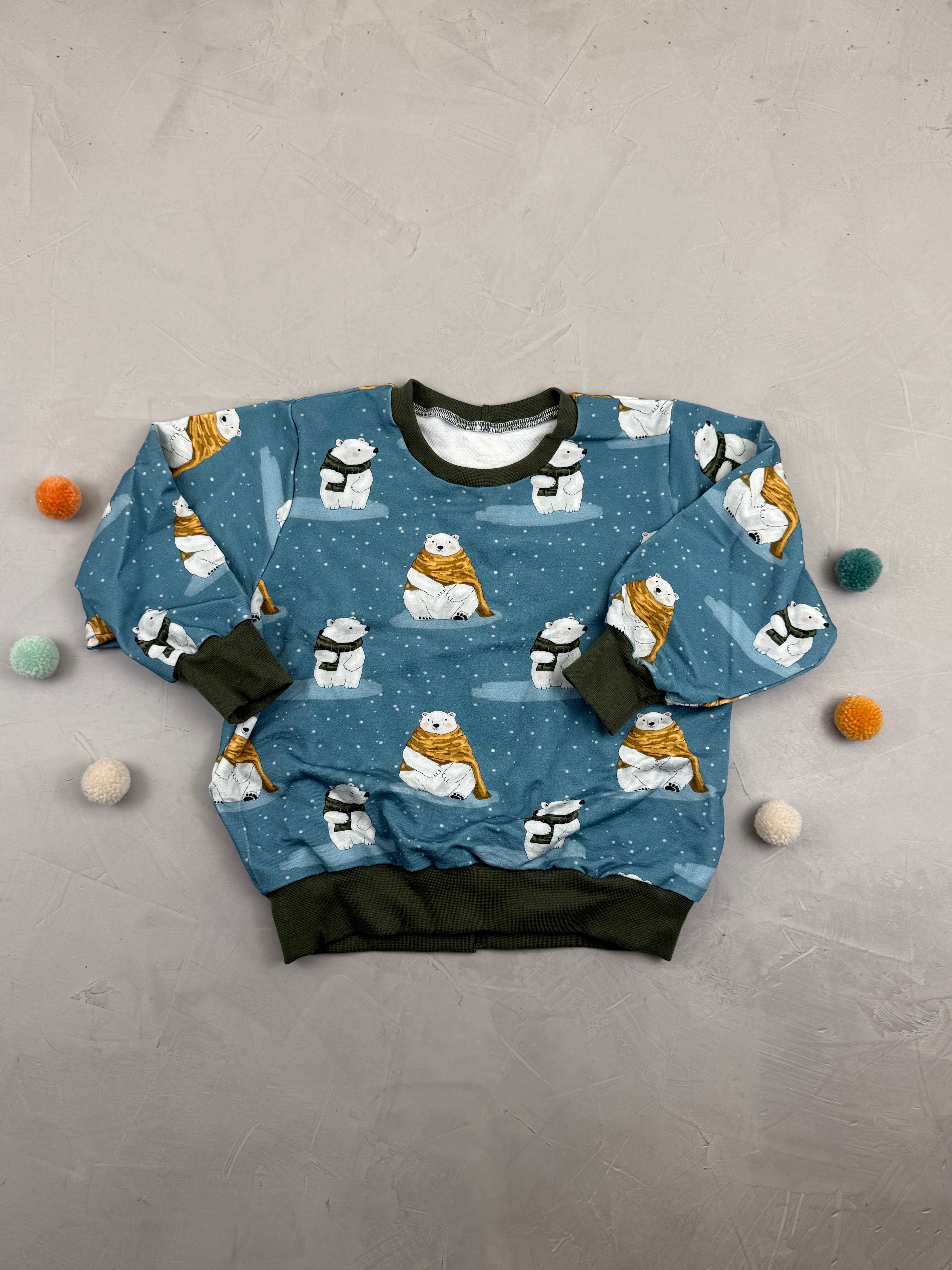 Oversize Sweatshirt - Eisbären (2-3 J)