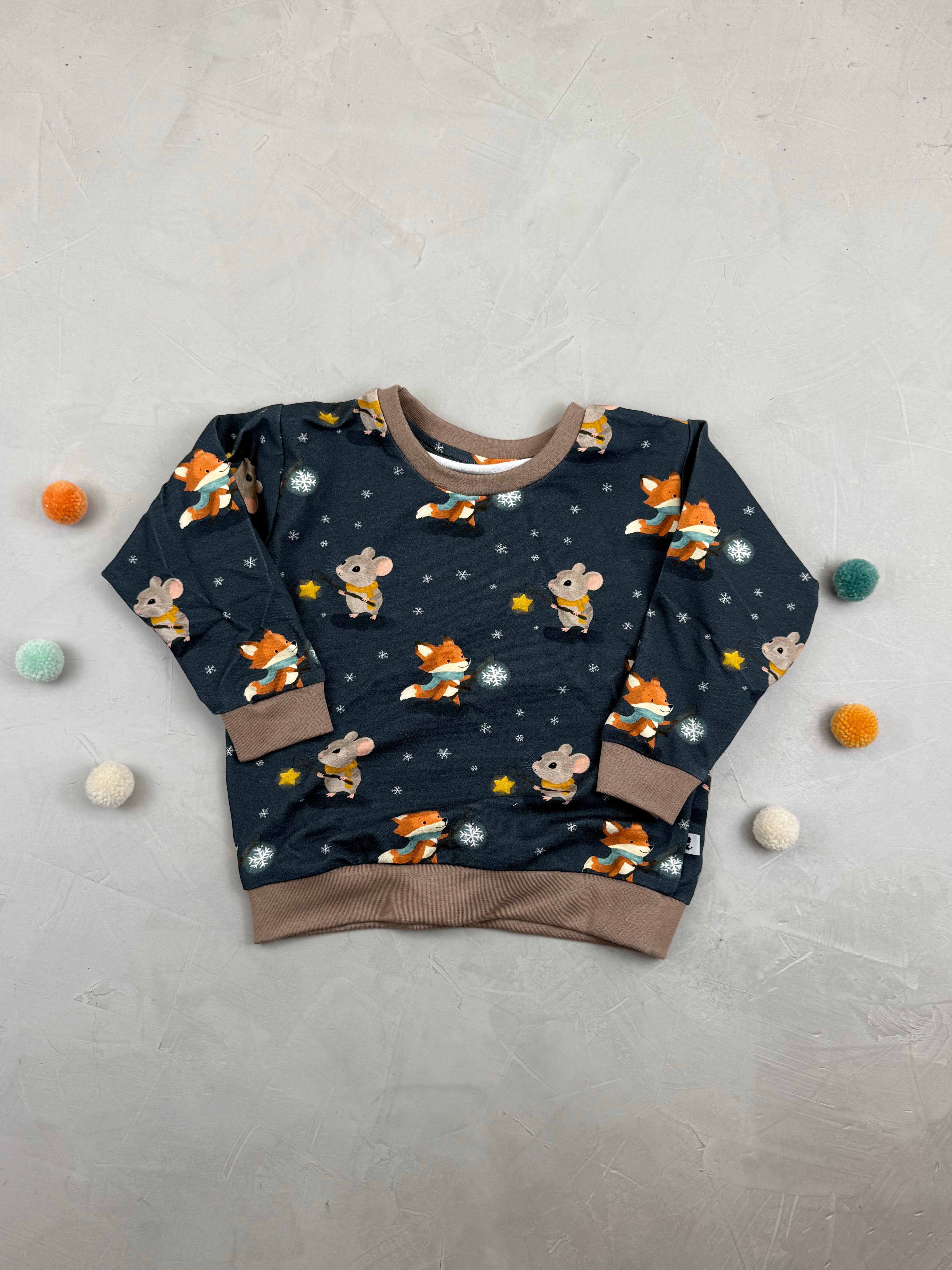 Oversize Sweatshirt - Nachtwanderung (2-3 J)
