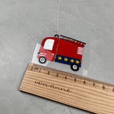 kleines Bügelbild - Feuer und Flamme