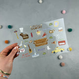Rub-on-Stickerbogen - I'll be there for you