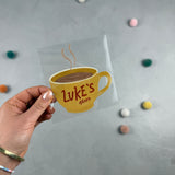 Rub-on-Sticker - Lukes Diner/groß