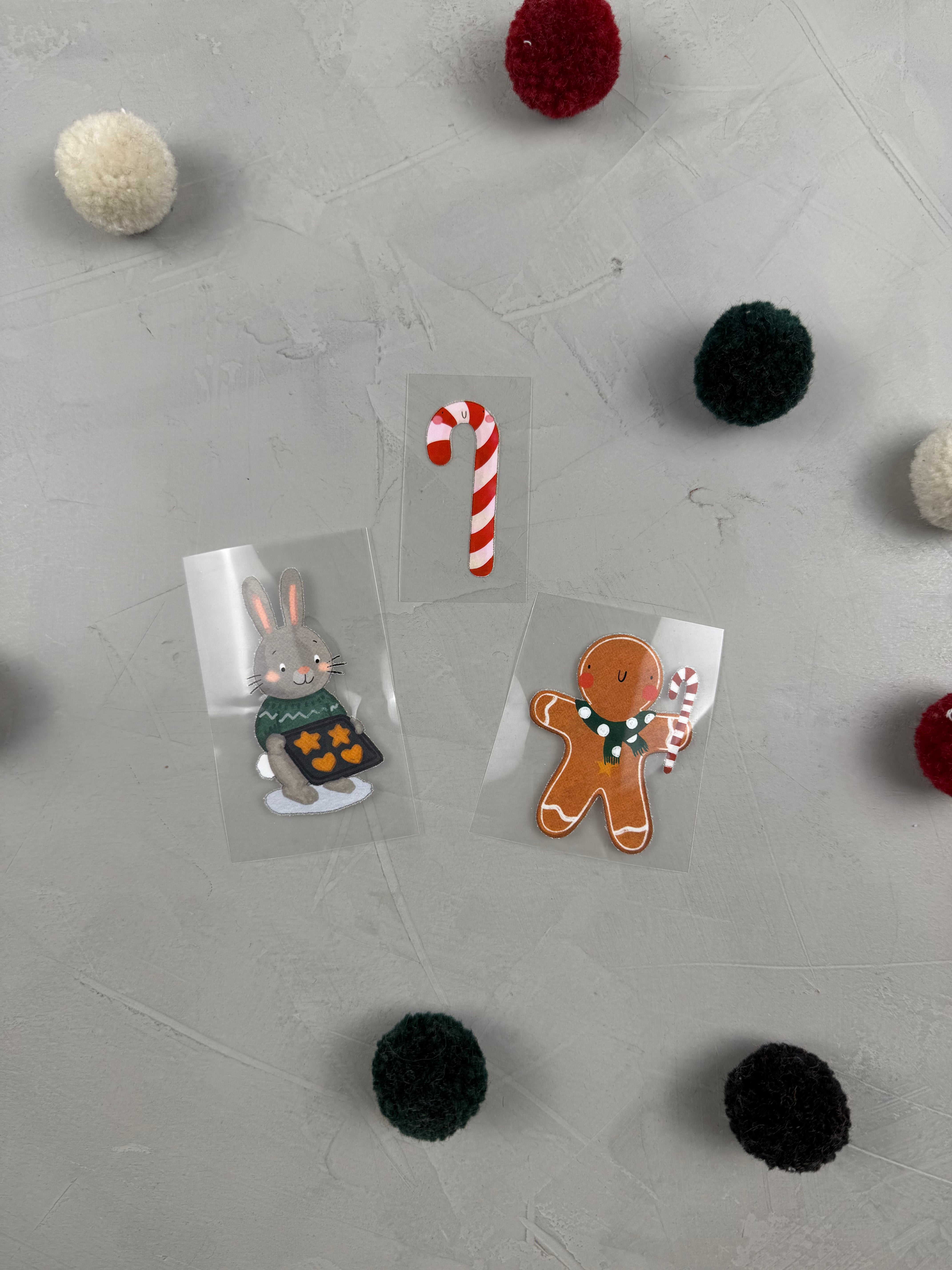 Weihnachtsbäckerei - Bügelbild Bundle