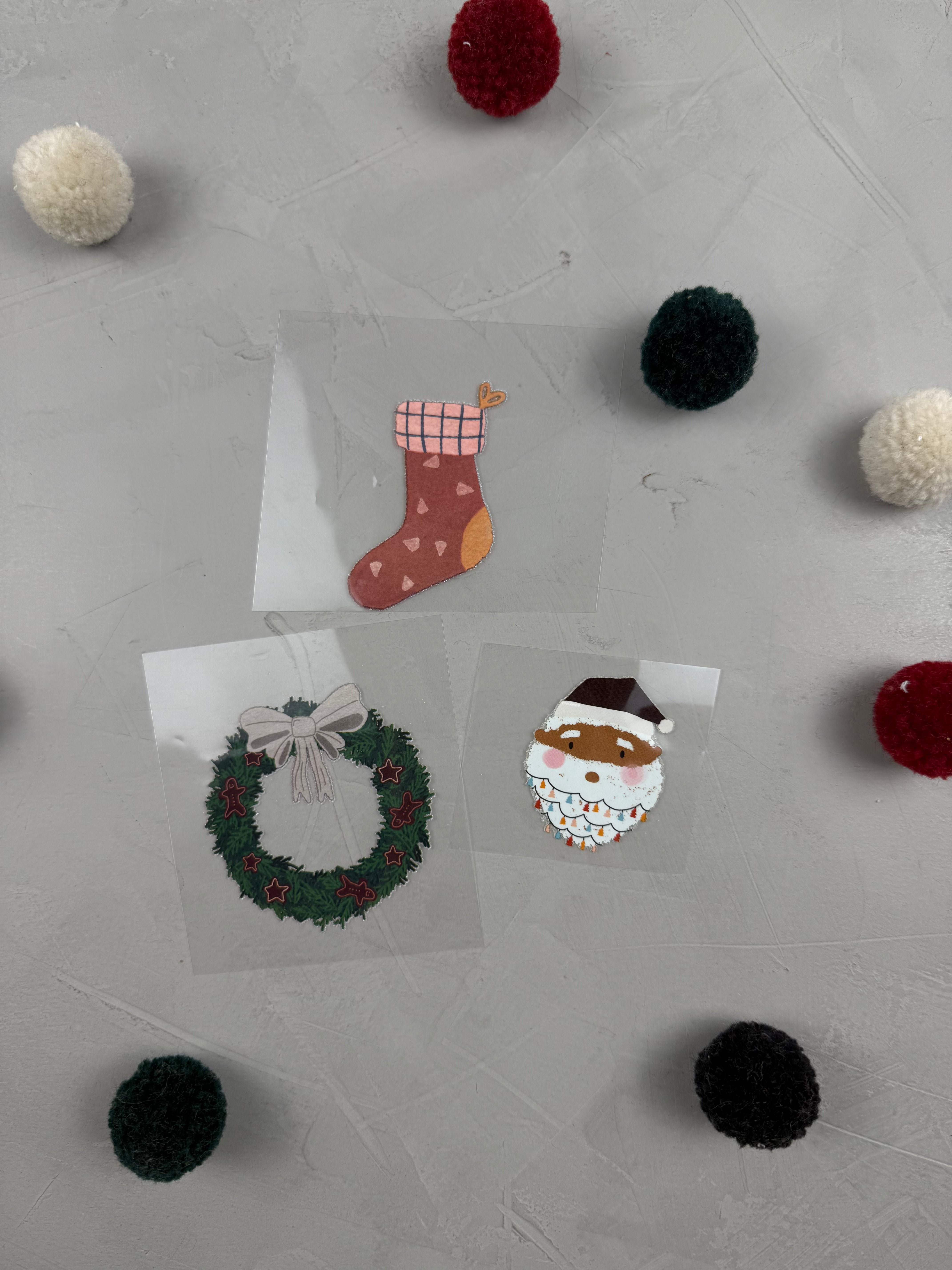 Klassische Weihnachten - Bügelbild Bundle