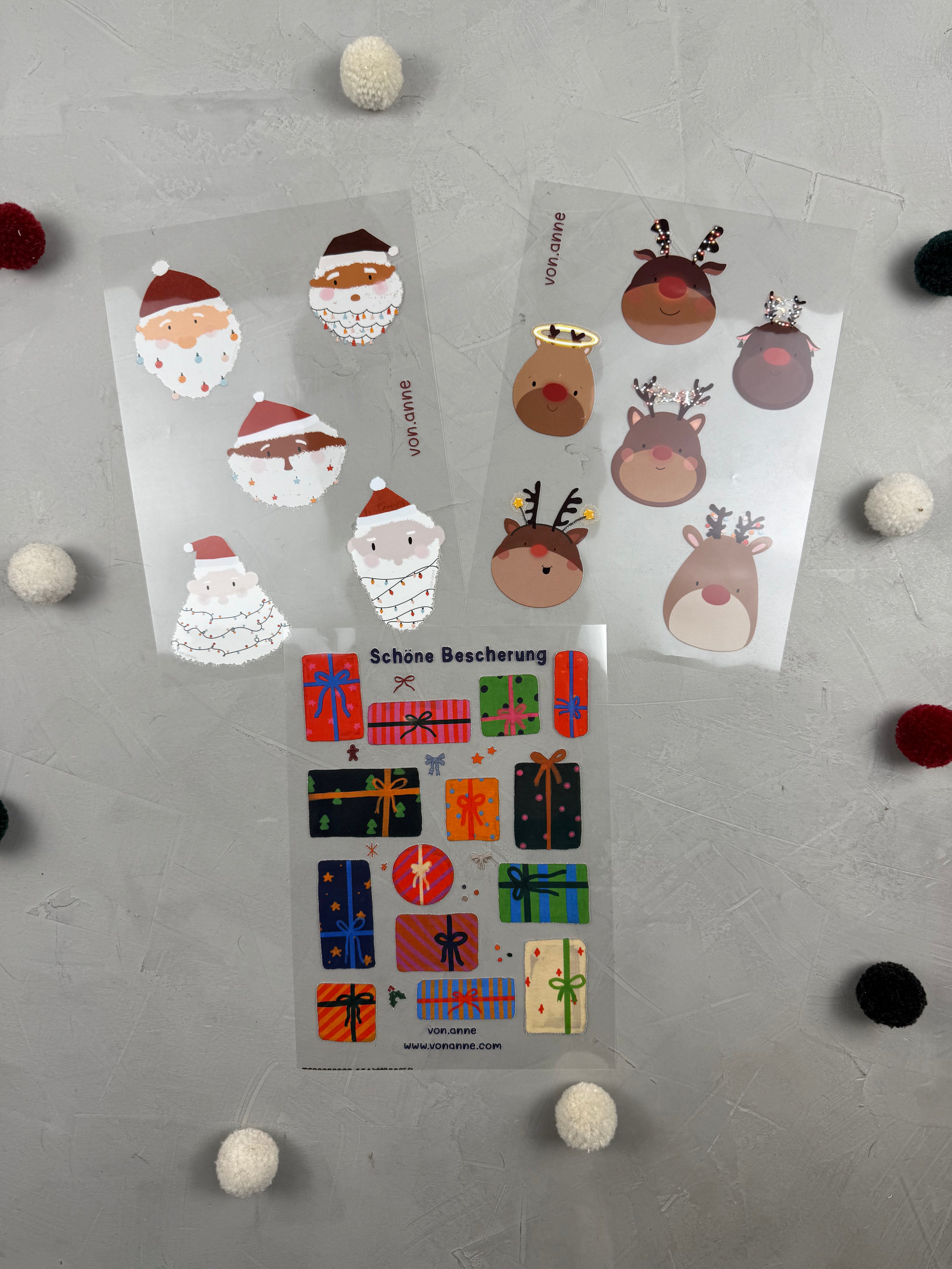 Schöne Bescherung - Bügelbildbogen Bundle