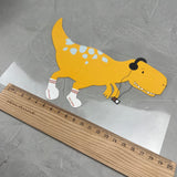 großes Bügelbild -T-Rex/Urknallgang