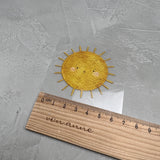 kleines Bügelbild - Strahlend schön