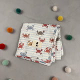 Musselinswaddle - Holy Crab (80x80 cm)