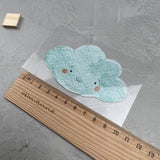 kleines Bügelbild - Über den Wolken