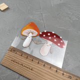 kleines Bügelbild - Pilze/Verknallt im Wald