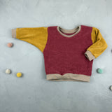 Oversize Sweater - Kunterbunt (12-18 M)