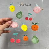 Bügelbildbogen - Obstsalat