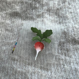 kleines Bügelbild - Heute Rettich die Welt