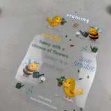 Bügelbildbogen - Frühling