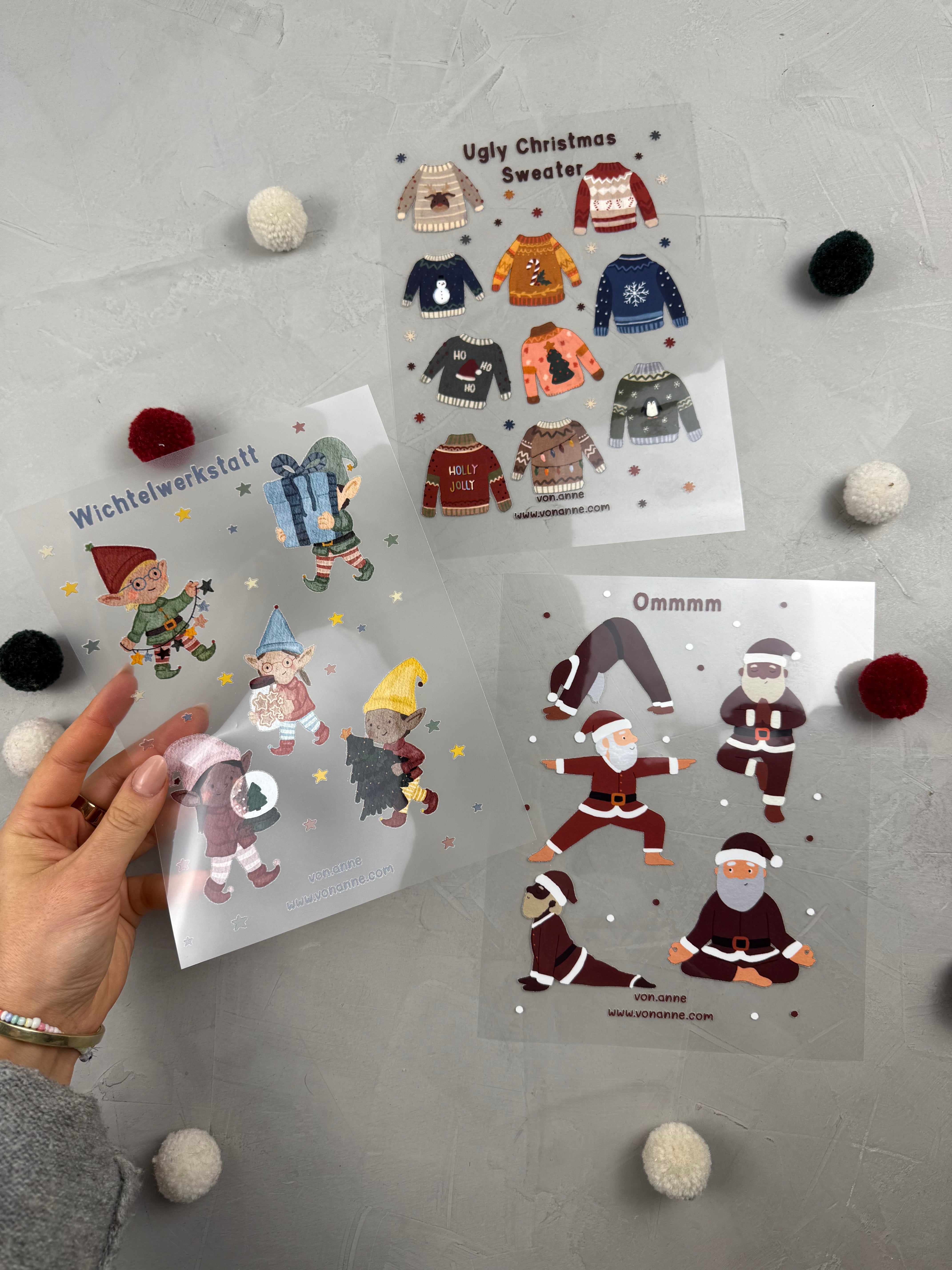 Christmas Essentials - Bügelbildbogenbundle