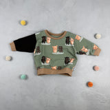 Oversize Sweater - Schwein gehabt (3-6 M)