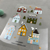 Bügelbildbogen - Winterwonderland