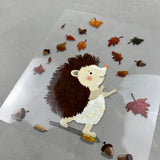 großes Bügelbild - Angestachelt