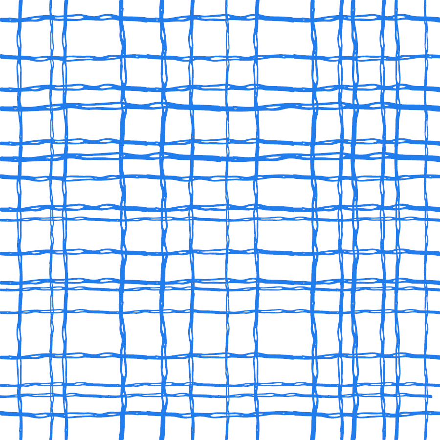 Jersey - Grid/blau