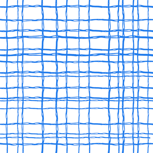 Jersey - Grid/blau