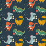 Vorbestellung - Präsentosaurus dunkelblau - French Terry