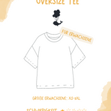 digitales Schnittmuster - Oversize Tee/Erwachsene
