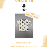 digitales Schnittmuster - Oversize Tee/Kinder