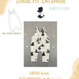 digitales Schnittmuster - Loose Fit Latzhose