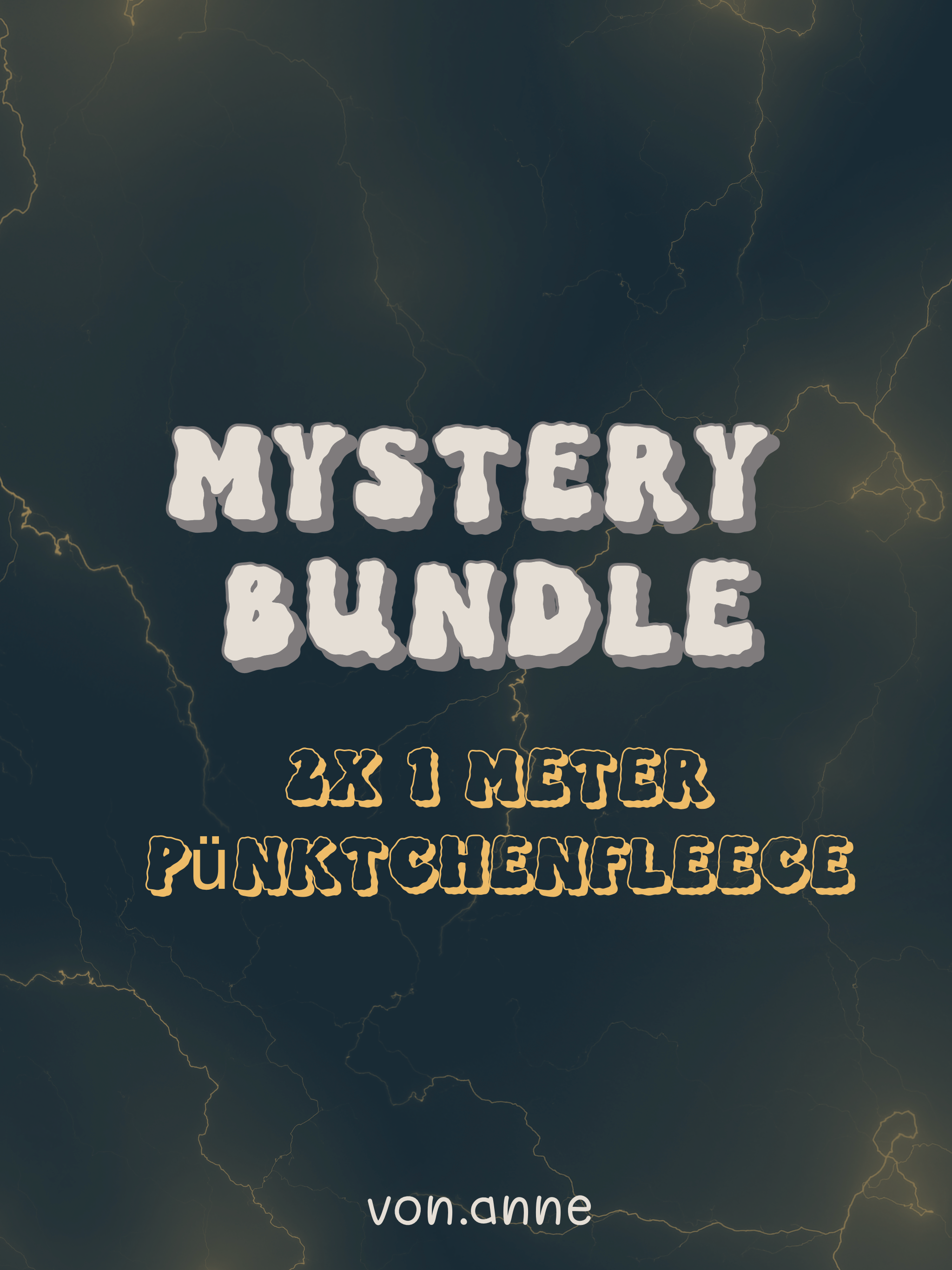 Mystery Bundle - 2 x 1 Meter Pünktchenfleece