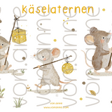 Bügelbildbogen - Käsekolonne