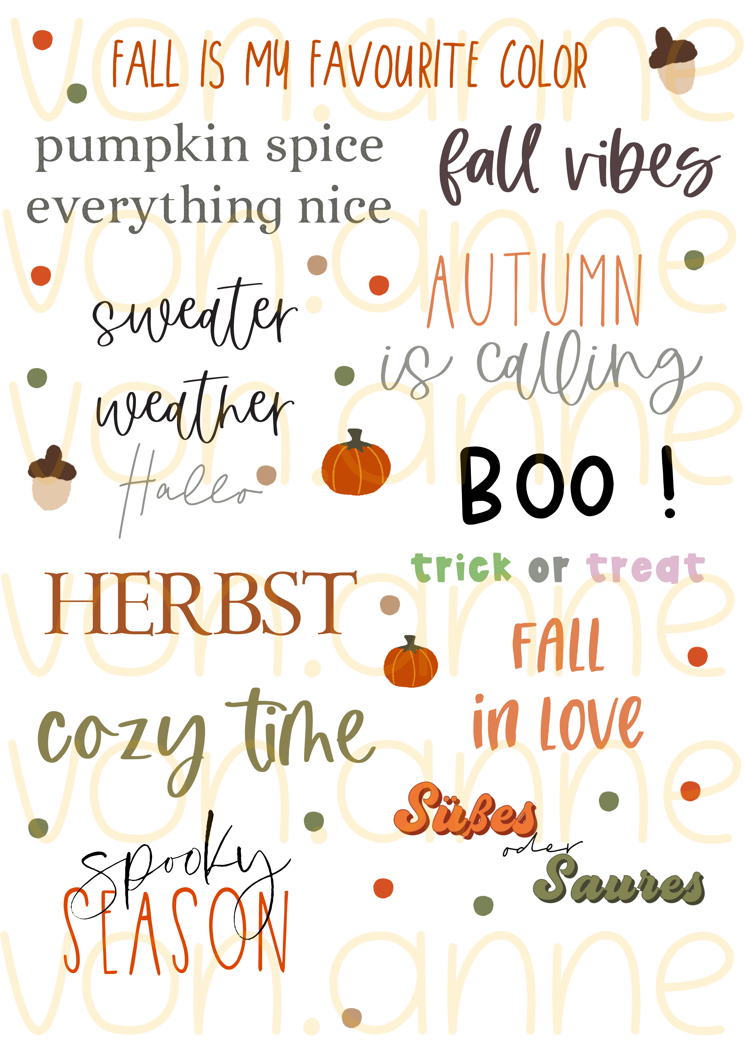 Vorbestellung - Herbst-Zitate