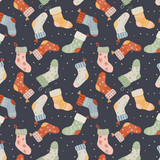 Vorbestellung - Völlig von den Socken dunkelblau - Stepp
