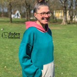 digitales Schnittmuster - Oversize Hoodie/Erwachsene