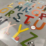 DinA4 Bügelbild "ABC"