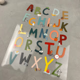 DinA4 Bügelbild "ABC"