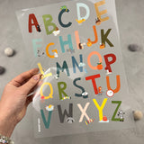 DinA4 Bügelbild "ABC"