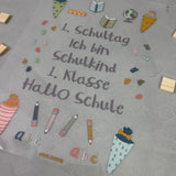 Bügelbild "Schulkind"