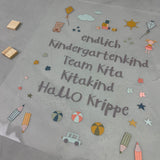 Bügelbild "Kindergartenkind"