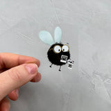 kleines Bügelbild - Fotografliegen