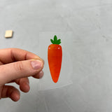 kleines Bügelbild - Volle Möhre