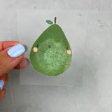 kleines Bügelbild - Mr. Pearfect