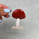 kleines Bügelbild - Hut ab